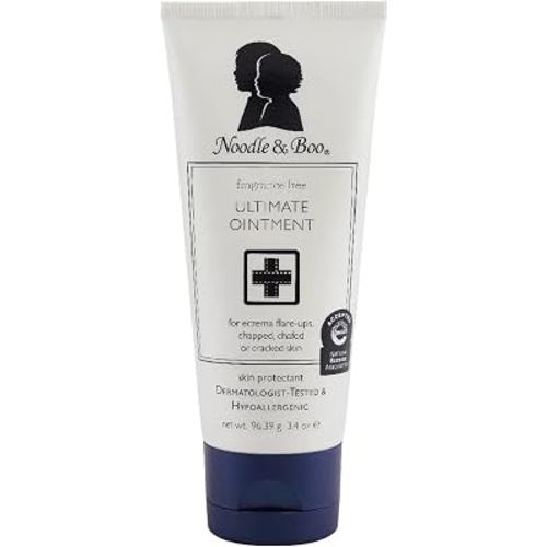 Noodle & Boo Ultimate Ointment for Babies – Multi-Purpose Skin Protectant for Eczema, Dry Skin, and Minor Irritations – Pediatrician-Tested, Gentle for Sensitive Skin