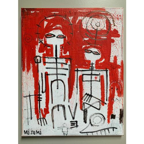 Adam and Eve Staring at the Big Bang