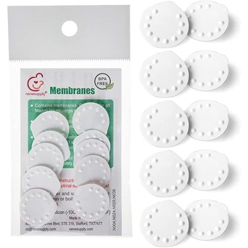 Nenesupply10 pc Membranes Compatible with Medela Valve and Nenesupply Valve. Not Original Medela Membrane. Compatible with Pump in Style Swing Symphony Harmony Breast Pump
