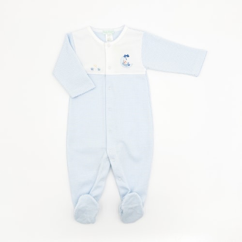 Over the Moon Pima Cotton Footie