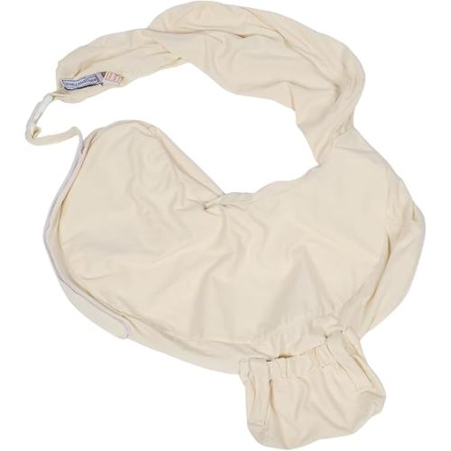 My Brest Friend Super Deluxe Nursing Pillow Cover - Slipcovers for Baby - Adjustable Fit, Easy Care, Durable - Nursing Pillow Not Included 100% Organic Cotton Oat