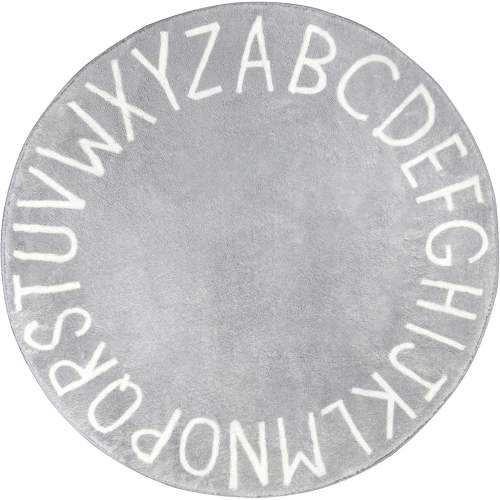 Circular letter game carpet Large-sized soft crawling mat carpet for the bedroom