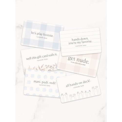 Varnish Lane Gift Card | Varnish Lane Nail Salon