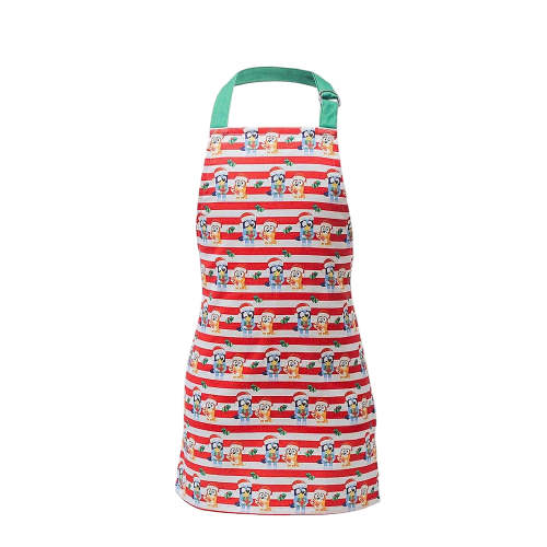 Bluey Holiday Youth Apron and Oven Mitt Set