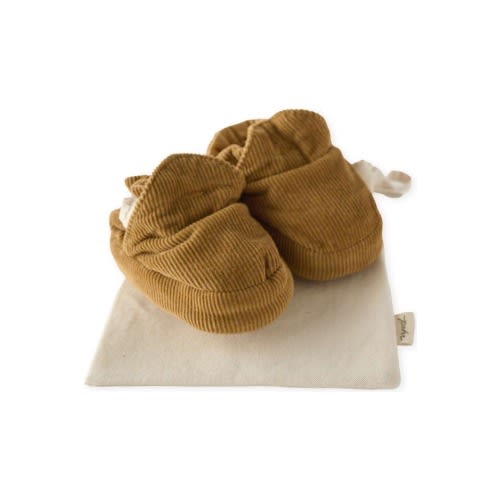 Organic Cotton Corduroy Bootie