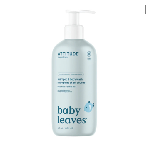 Baby Shampoo & Body Wash 2-in-1 - Clean Ingredients I ATTITUDE