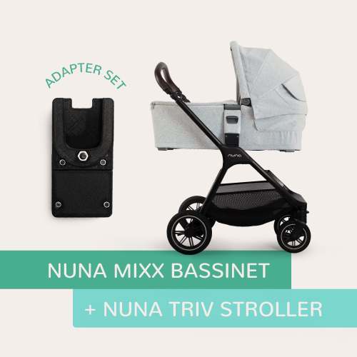 Nuna MIXX Bassinet Adapter for Nuna TRIV Stroller – Vamos Baby