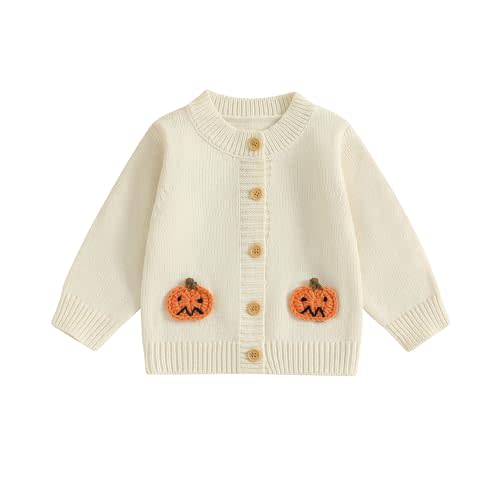 Baby Girl Cardigan Valentines Day Knit Sweater Love Heart Chunky Coat Knitwear Toddler Fall Winter Clothes