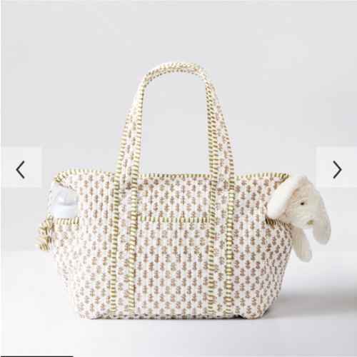 Block Print Diaper Bag