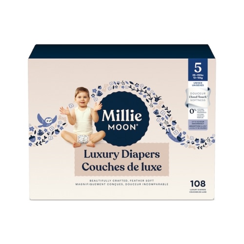 Millie Moon Luxury Diapers - Size 5