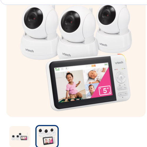 Official VTech® Baby Care | VM924-3 video baby monitor