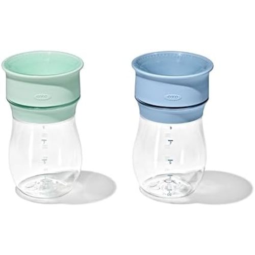 OXO Tot Transitions 360 Cup 9 Oz. - Opal and Dusk - 2 pack