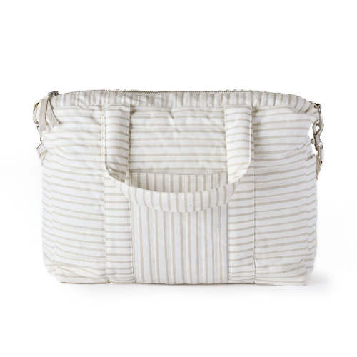 Weekender Bag - Stripes Away Pebble Grey