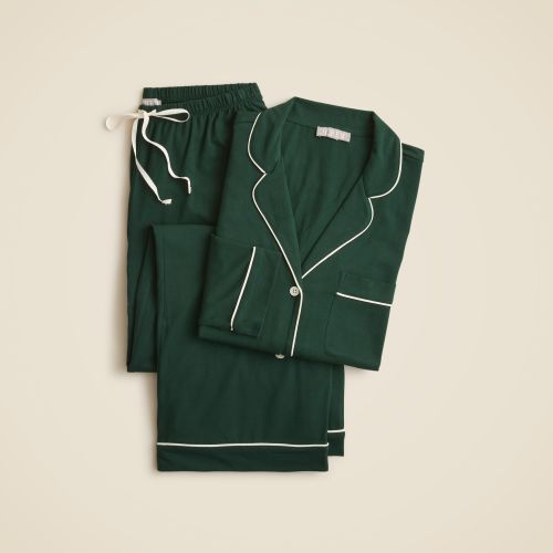Dreamy cotton-blend pajama pant set