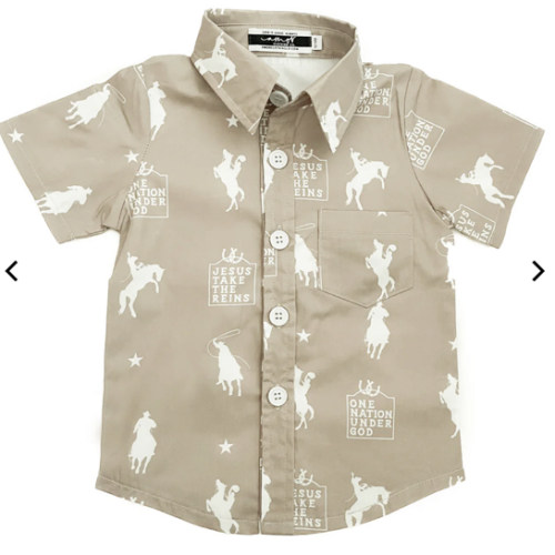 Jesus Take the Reins Button Up Shirt – OUR HOUSE ABOVE