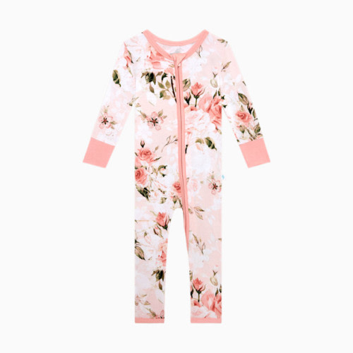 Posh Peanut Convertible One Piece - Vintage Pink Rose, 3-6 M