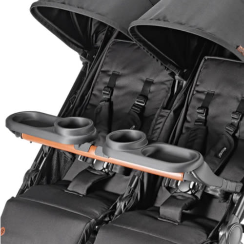 Attachable Double Stroller Snack Tray | Bombi Gear