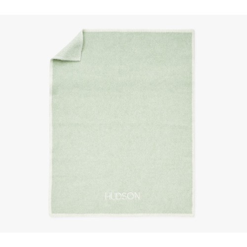 Border Soft Touch Knit Baby Blanket