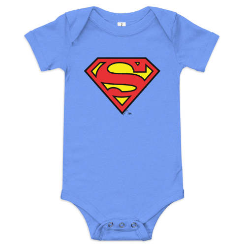 SUPERMAN Logo Baby Bodysuit