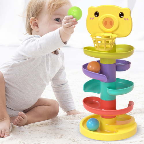 zanvin Learning Toys, Baby Puzzle Early Education Toys Stacking Toys for Babies Aged 6 Months and Above 0-3 Years Old Shooting Track Rolling Ball, Birthday Christmas Gifts - Walmart.ca