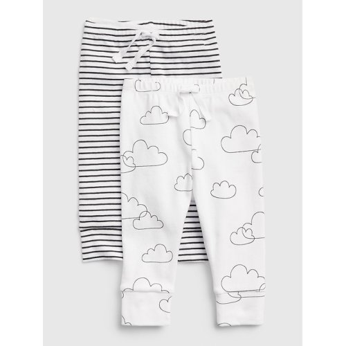 3-6 Mos Baby Cloud Pull-On Pants (2-Pack)
