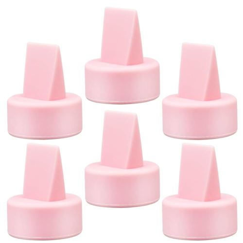 Maymom Duckbill Valves Compatible with Spectra S1 Spectra S2 Spectra 9 Plus Synergy Gold Not Original Spectra Replacement Pump Parts (Pink, 6ct)