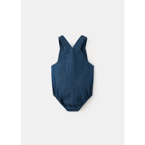 Short denim dungarees - Kids | MANGO USA