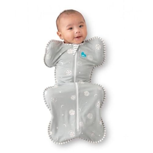Love to Dream Swaddle Up, Baby Sleep Sack | 1.0 TOG, 13-19 lbs, Olive | Arms Up Swaddle Secure Fit Helps Baby Self-Soothe, Sleep More, Calm Startle Reflex, Newborn Essential 68–75F Wearable Blanket