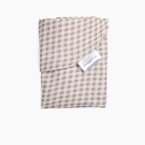 Infant Lounger Muslin Cover | Gingham