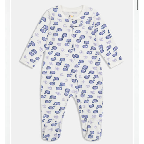 Infant Moby Zipper Footie