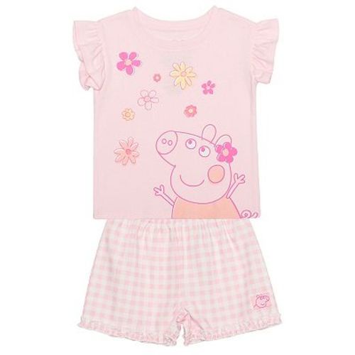 Baby & Toddler Peppa Pig Flowers 2-Piece Top & Short Set