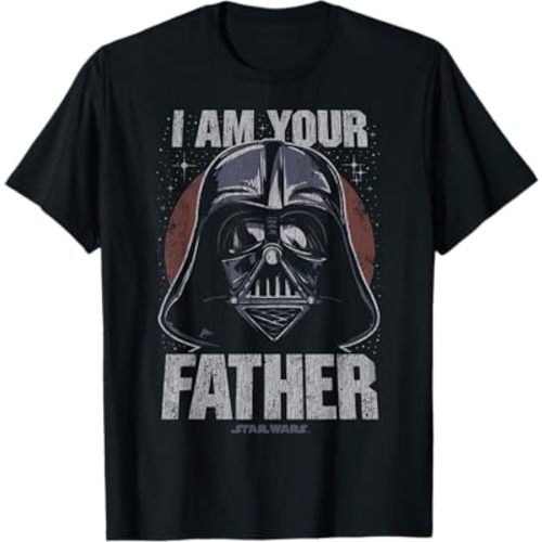 Star Wars Darth Vader I Am Your Father Dark Portrait Disney+ T-Shirt