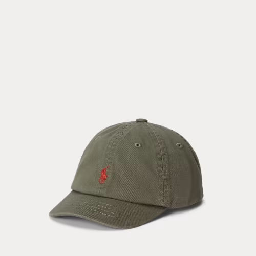Cotton Twill Baseball Cap | Ralph Lauren