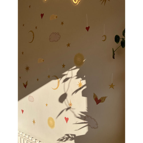 Celestial Dream Fabric Wall Stickers | Queen of the Rodeo | Wolf & Badger