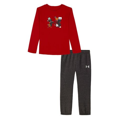 Baby & Toddler Boy Under Armour Multi Sport Logo Long Sleeve Top & Pants Set
