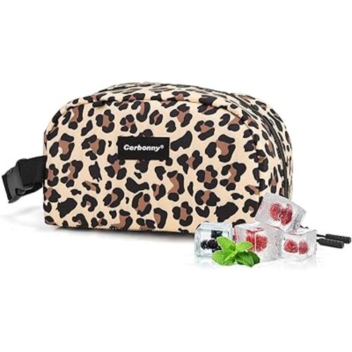 Small Cooler Bag Freezable Lunch Bag for Work School Travel,Leak-Proof Small Lunch Bag,Small Insulated Bag for Kids/Adults,Freezer Lunch Bags,Freezable Snack Bag,Mini Lunch Bag Fit for Yogurt