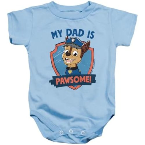 Popfunk Paw Patrol Chase Pawsome Dad Unisex Infant Snap Suit for Baby
