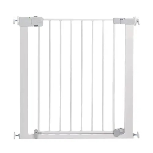 Auto-Closing Baby Gate – One-Hand Operation, Pressure-Mounted