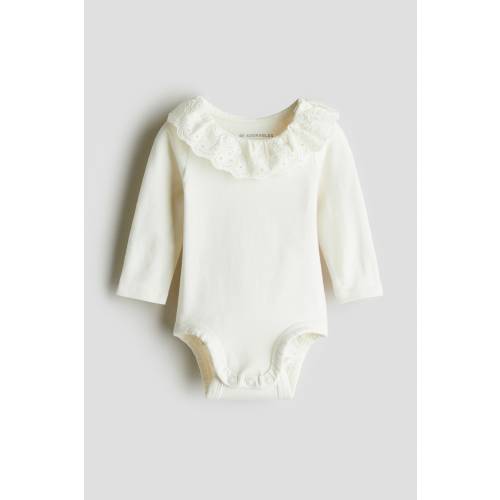 BODYSUIT WITH RUFFLED COLLAR