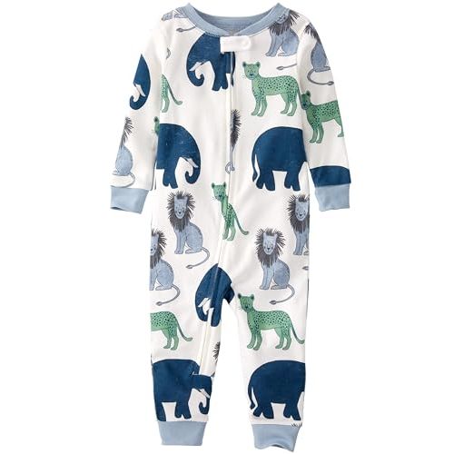 little planet by carter's Unisex Baby 1-Piece Pajama Made with Organic Cotton