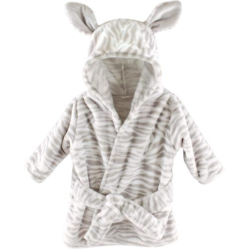 Hudson Baby Unisex Baby Plush Animal Face Bathrobe