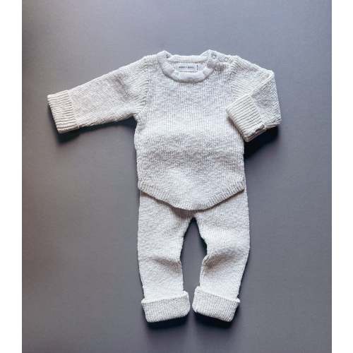 100% Cotton Knit Separates - Vanilla Cream