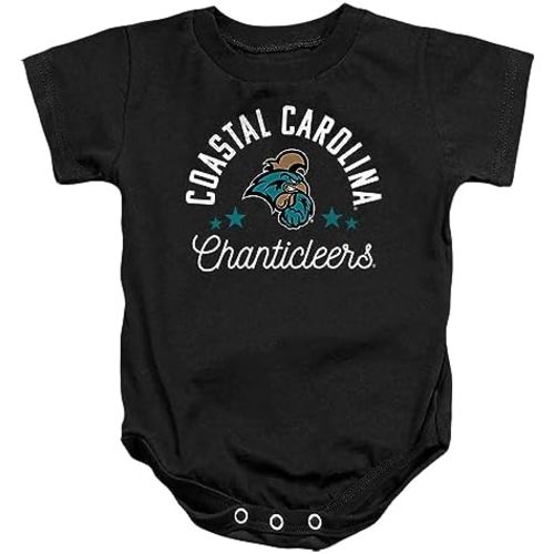 Coastal Carolina University Official Chanticleers Unisex Infant Snap Suit for Baby