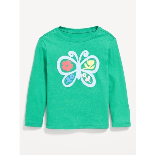 Long-Sleeve Graphic T-Shirt for Toddler Girls