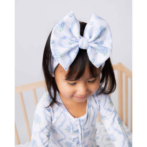 Blue-tiful Bloom Biggie Bow