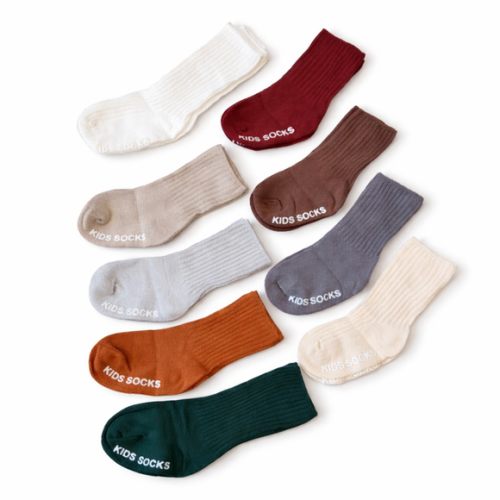 Baby Crew Socks – 9 Pair Set – VWU – Size 6–18 Months – NIP