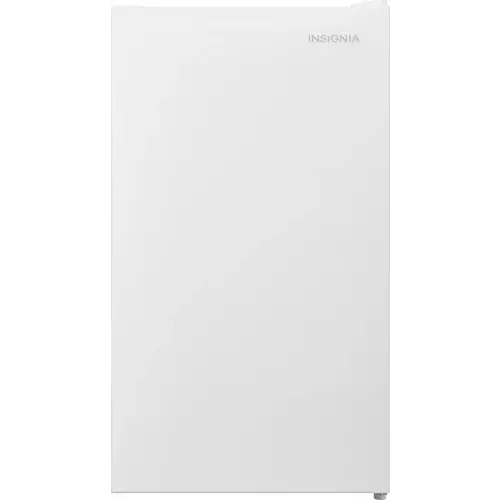 Insignia™ - 3.3 Cu. Ft. Mini Fridge with Door Storage and ENERGY STAR Certification - White