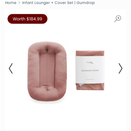 Infant Lounger + Cover Set | Gumdrop