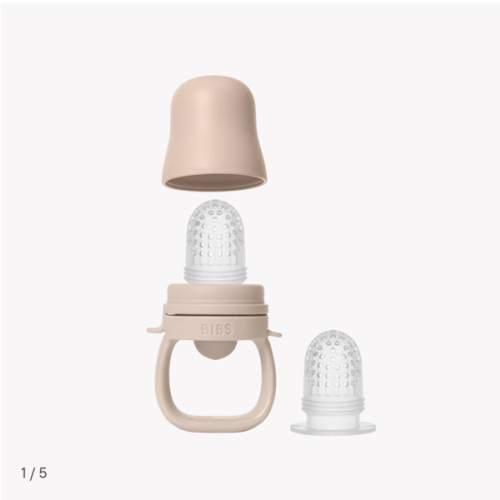 BIBS Baby Feeder - Blush | Safe & Soothing Teething Solution – Bibsworld store US