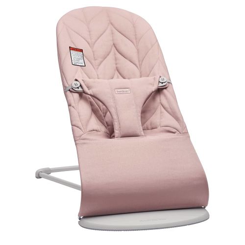 BabyBjörn Bouncer Bliss, Cotton, Petal Quilt, Dusty Pink